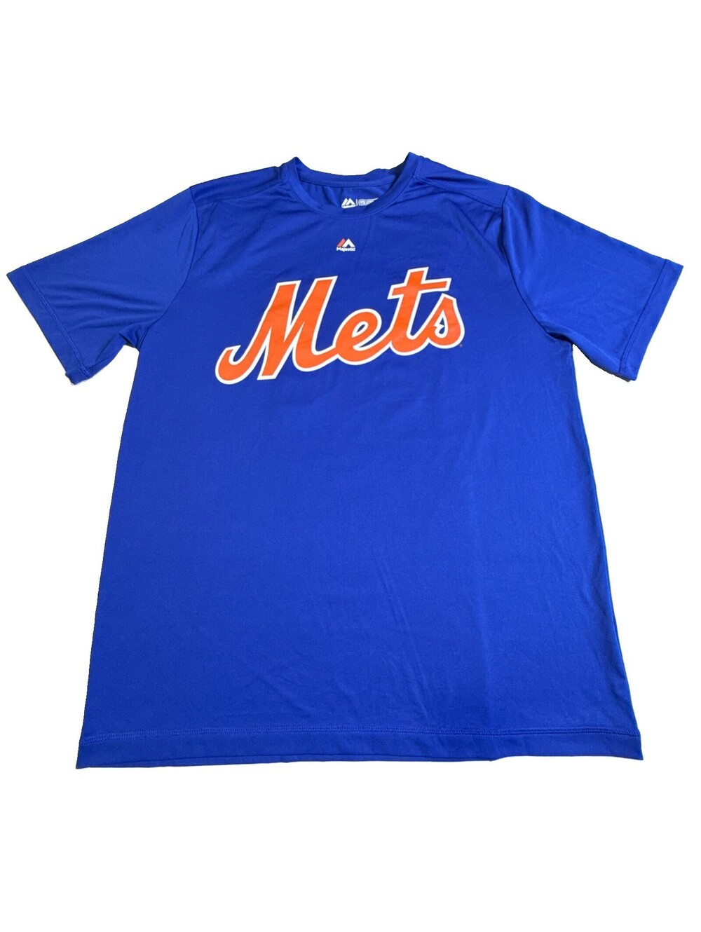 New York Mets Majestic Cool Base Shirt Mens L Evolution Tee MLB